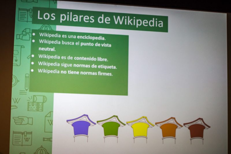 Fotografía del evento «Evento WikiGap, Centro Cultural La Moneda» documentado por Visibles.World.