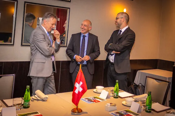 Cobertura de Charla Técnica · Ciberseguridad · Switzerland Global Enterprise