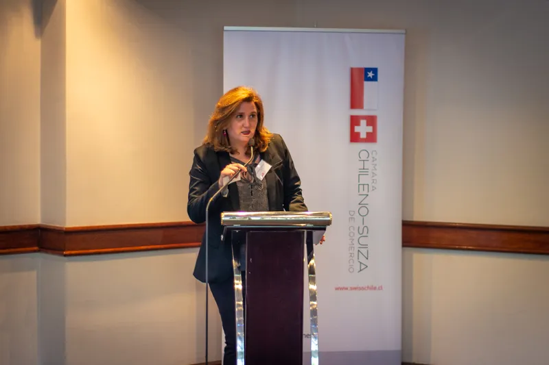 Cobertura de Charla ante Socios · Switzerland Global Enterprise