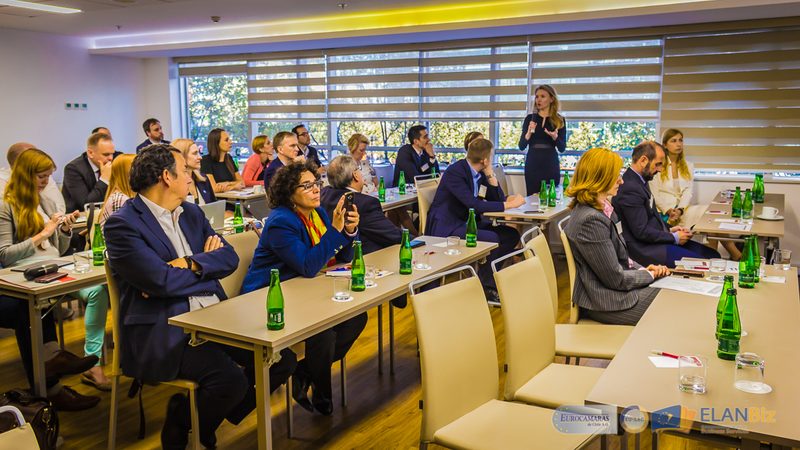 Fotografía del evento «Euro-Cámaras de Comercio» documentado por Visibles.World.