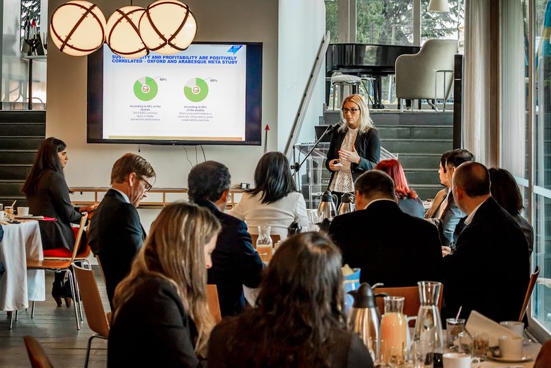 Evento de Sustentabilidad, Residencia Embajada de Suecia · fotografía 2