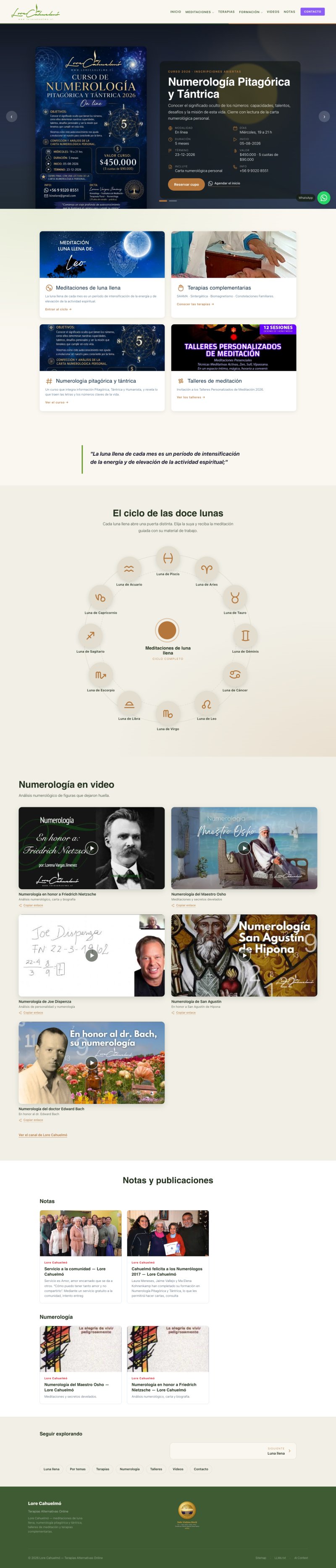 Sitio web renovado
