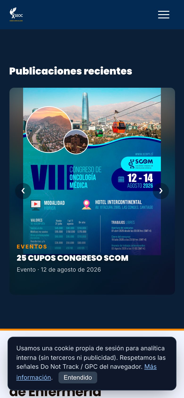 Sitio seoc en teléfono